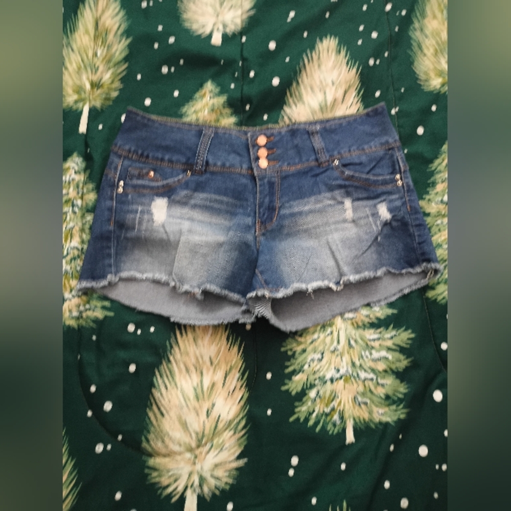 Ymi Juniors Blue Jean Shorts